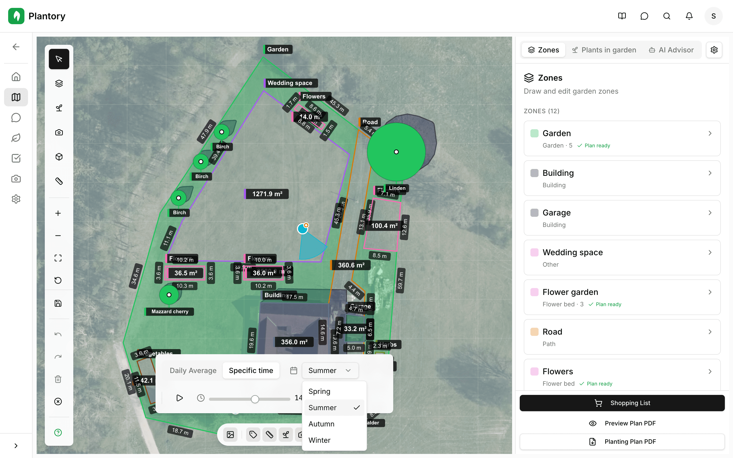 Sun brush tool active with exposure overlay visible